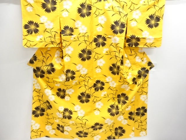 Japanese Kimono / Tsumugi Omeshi Cotton